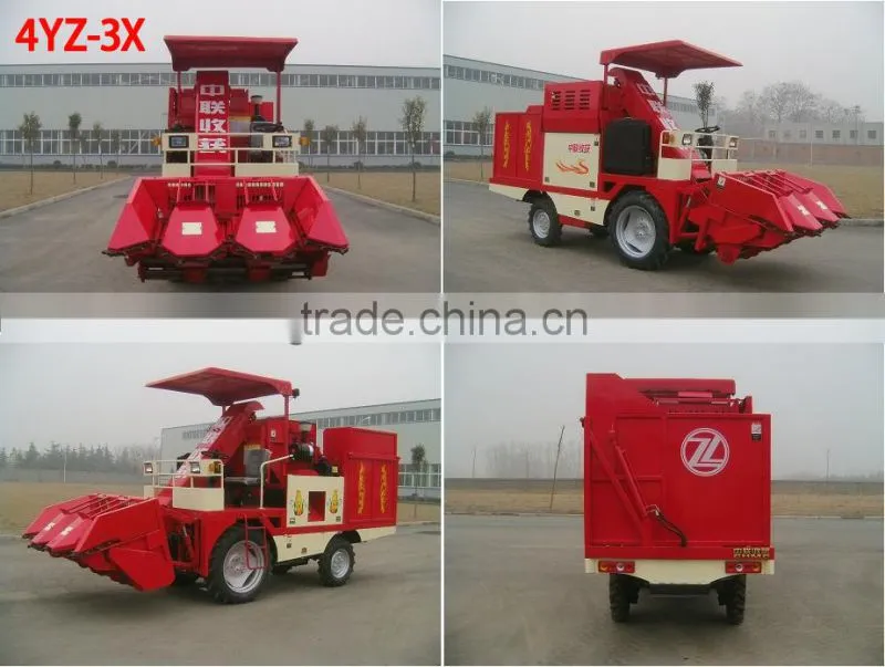 New farming type combine corn harvest machine