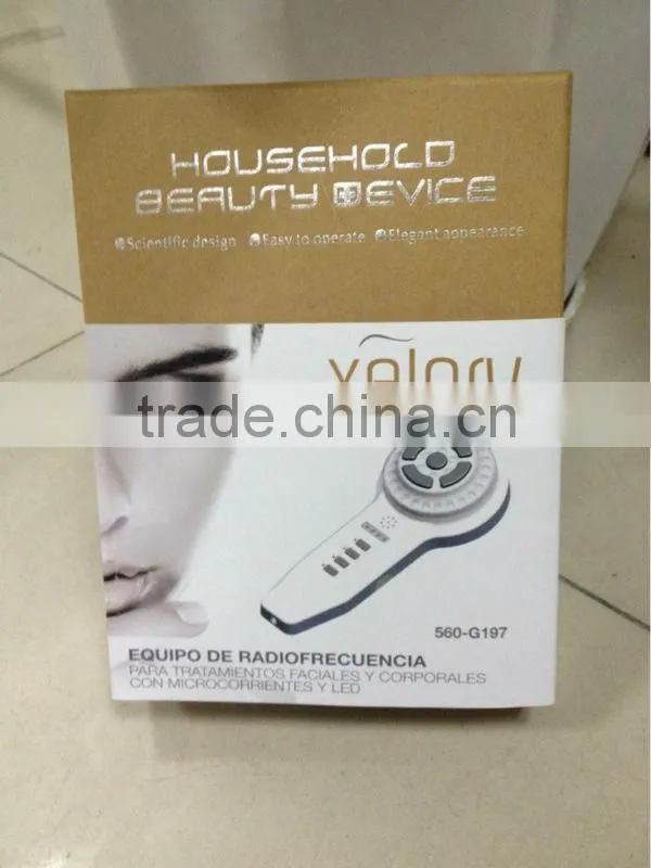 hot sale portable radio frequency electrode face lift machine with led