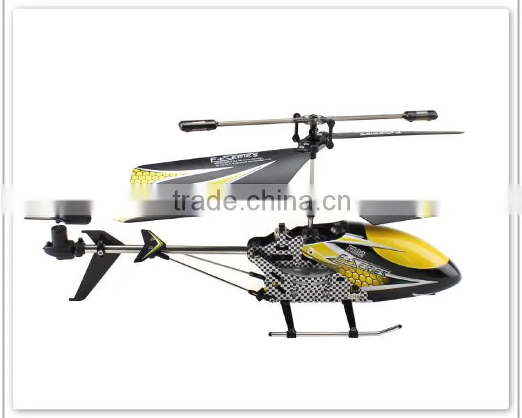 F102 3.5 CH IR RC Helicopter Mini Metal Remote Control Helicopter Gyro RTF