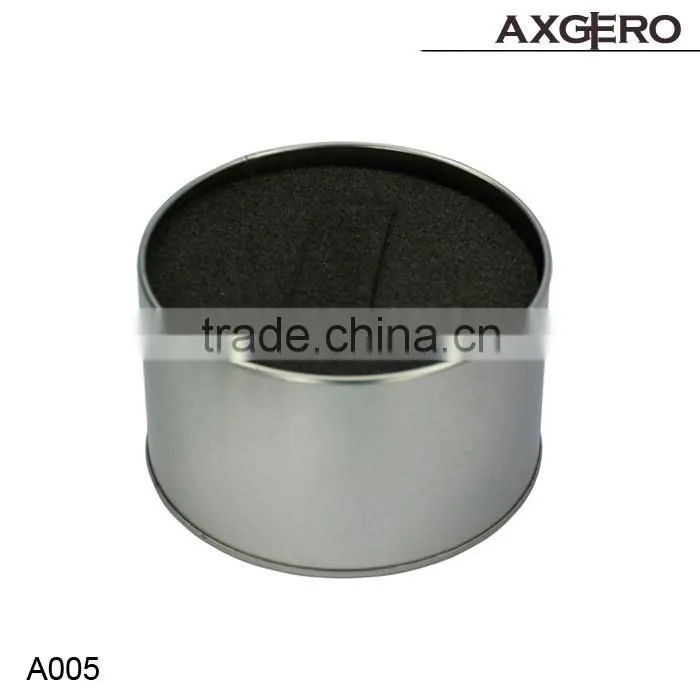 Popular Round gift boxes for watch, metal watch box packaging