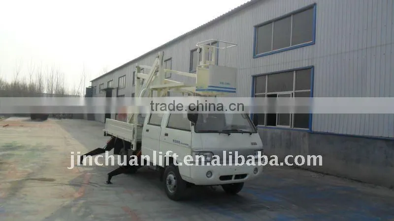 High quality vehicular self-propelled articulated work platform/hydraulic vehicle mounted boom lift platform