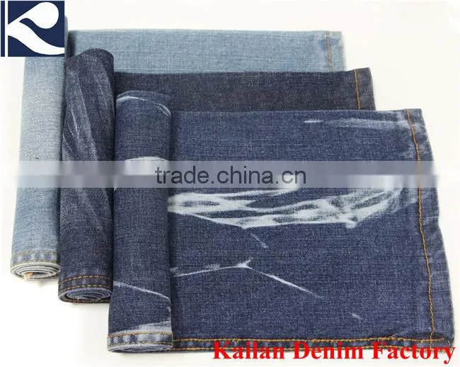 Whole Sale Organic High Quality Cotton Spandex Denim Fabric