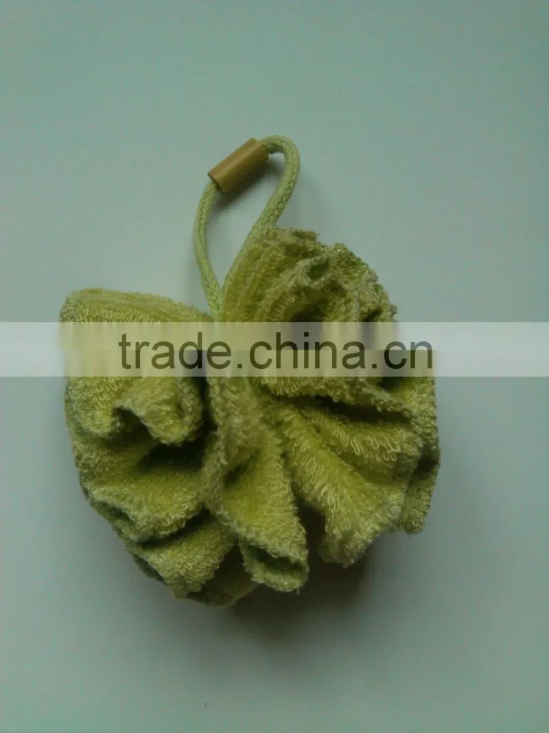 Natural bamboo shower sponge