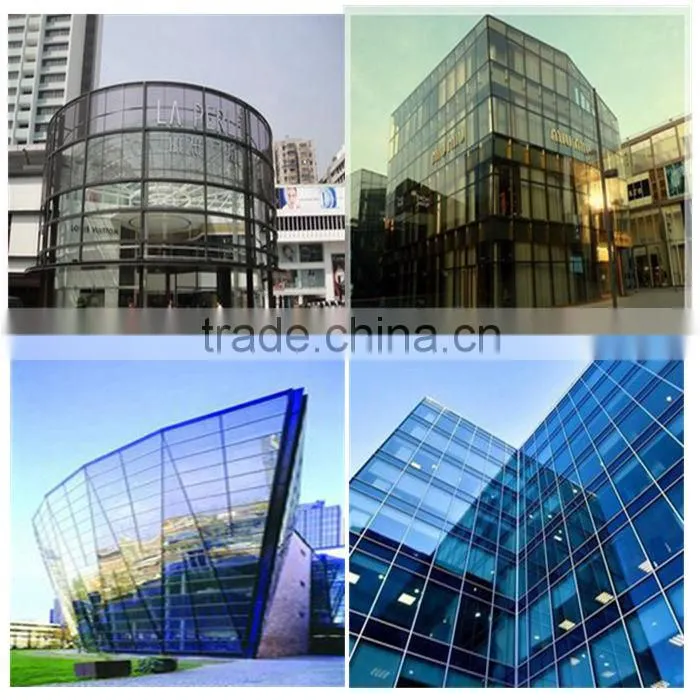 5mm 8mm tempered patterned building glass