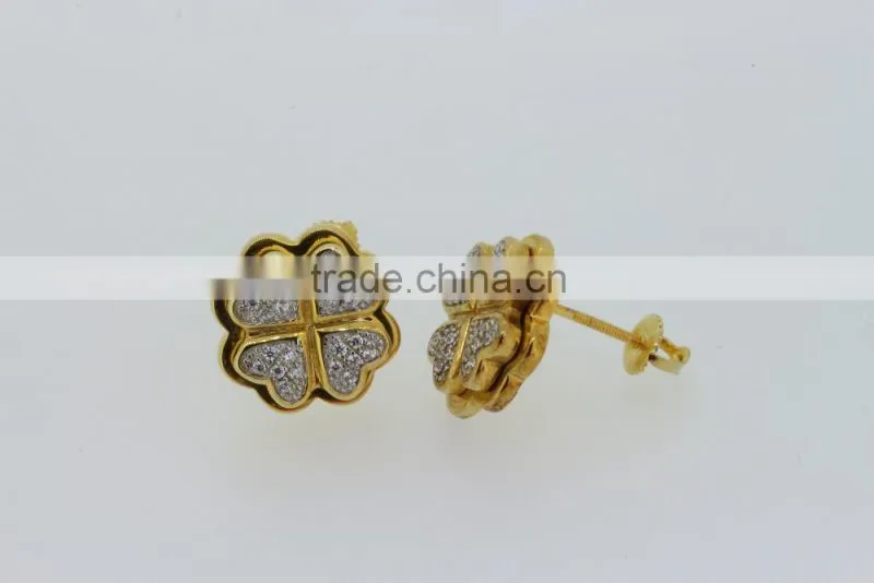 Top Design Dubai Gold Jewelry Earring