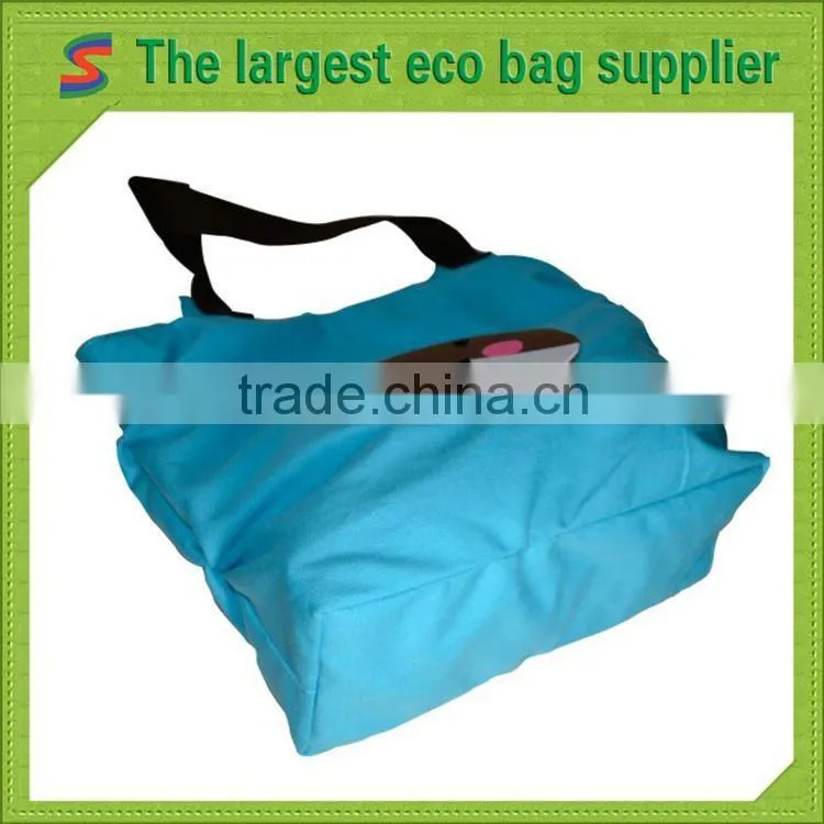 canvas shoulder bag cotton drawstring bag