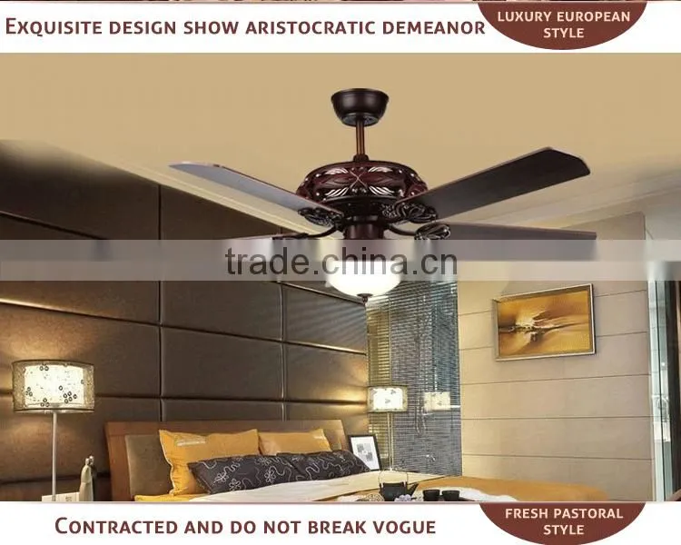 China Wholesale Air Cooling Home Ceiling Fan Light Hotsales in Southeast Asia 5205