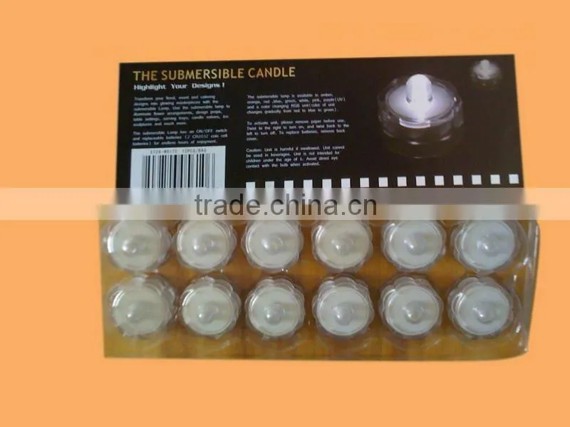 Led Rechargeable candle - 6pcs/set