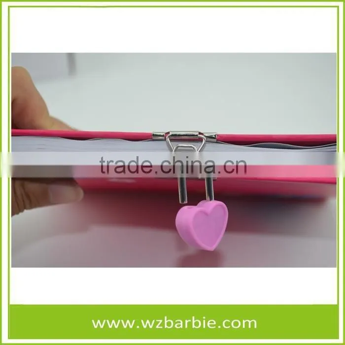 Customer Hardcover Dary Paper Notebook With lock