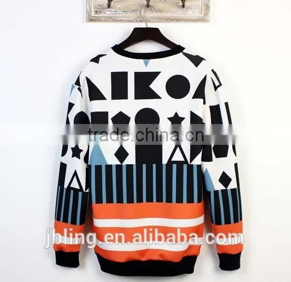 geometry high quality printed sweatshirt