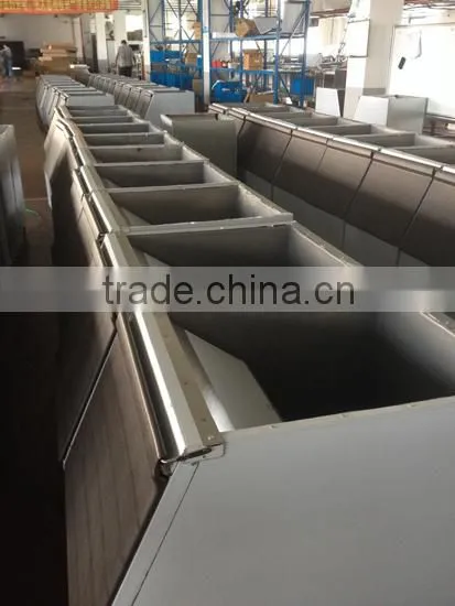 Food grade stainless steel ice bin for ice machine spare parts