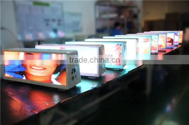 Led lighted sign taxi 3G 12 V full fix led indoor sign display