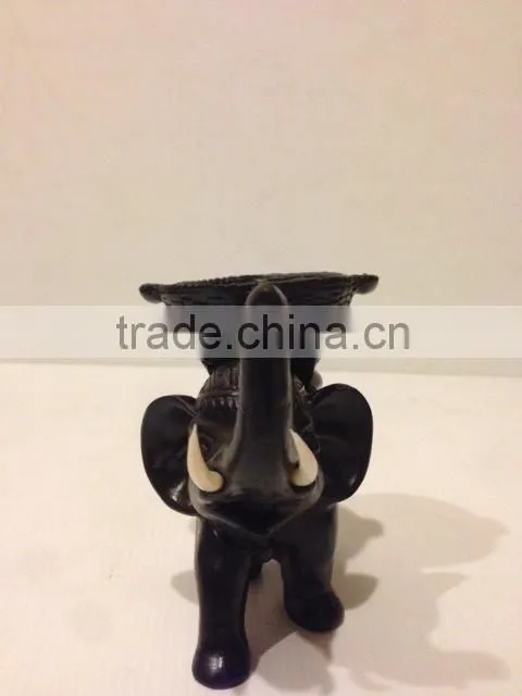 Thai elephant resin with light holder and tunsk