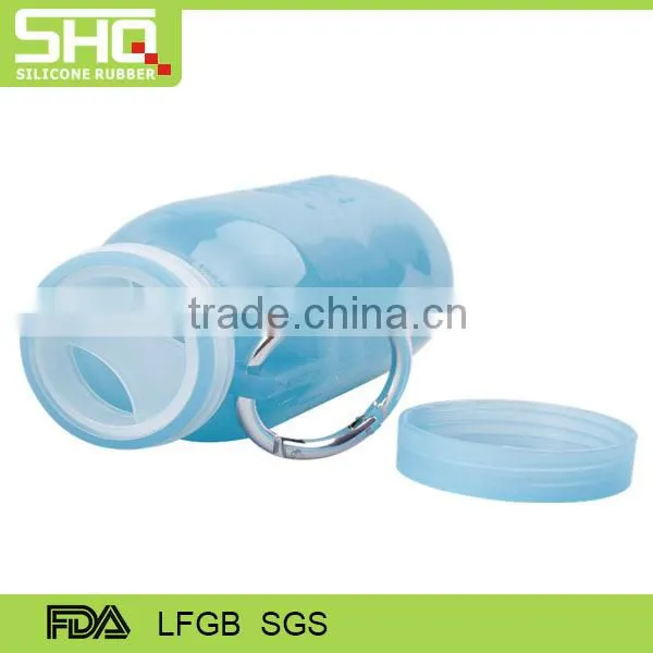 Travelling food grade silicone bottles
