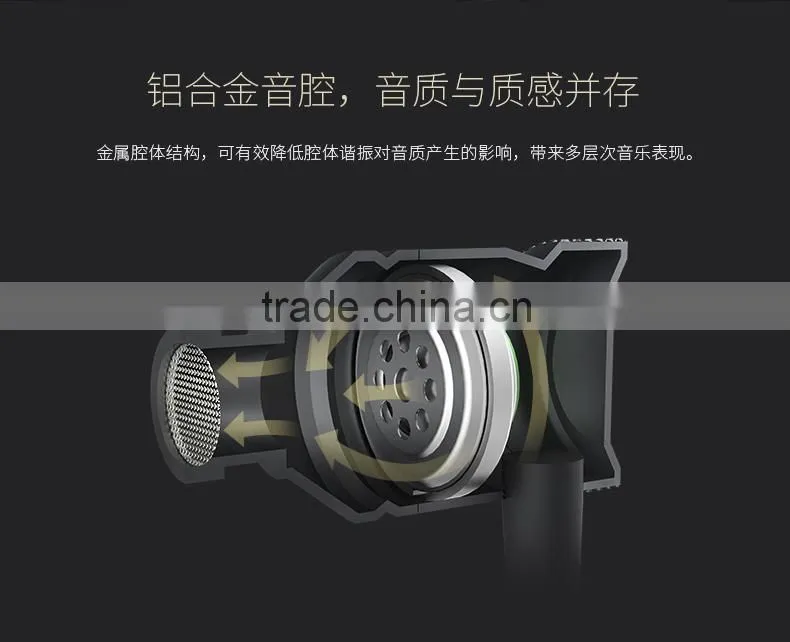 Original ROCK Mula Stereo Earphone in-ear Headphone Handsfree with Mic For SAMSUNG For iPhone Universal Earbud MT-4381