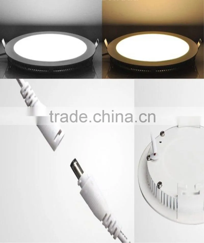 4w led glass panel lamp housing light from side aluminum alloy round new design for high-end interior lighting lamp