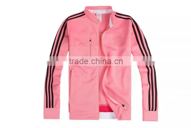 Juventus pink bomber jacket long Sports jacket design