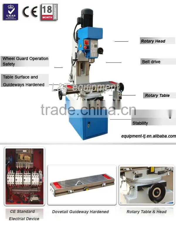 ZX50A High Precision Mini Small Milling Machine