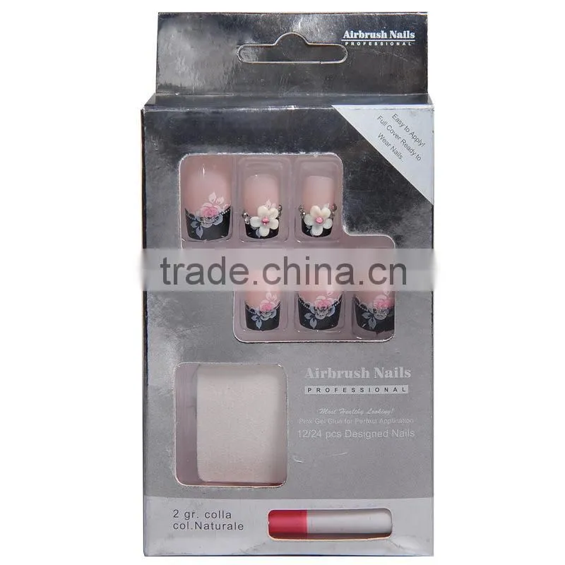 Artificial Nails/Nail tips with colorful printing