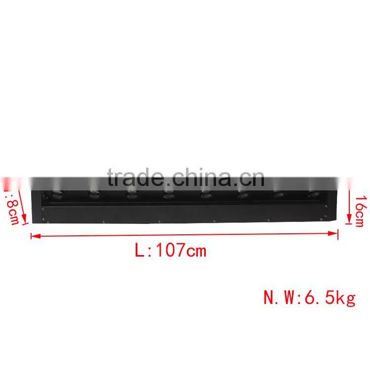Bar light 4in1 RGBW 8x10w moving led bar beam light