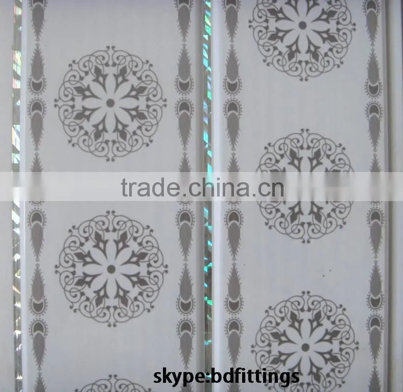 hot stamping ceiling tiles plastic wall panels chinese pvc panel