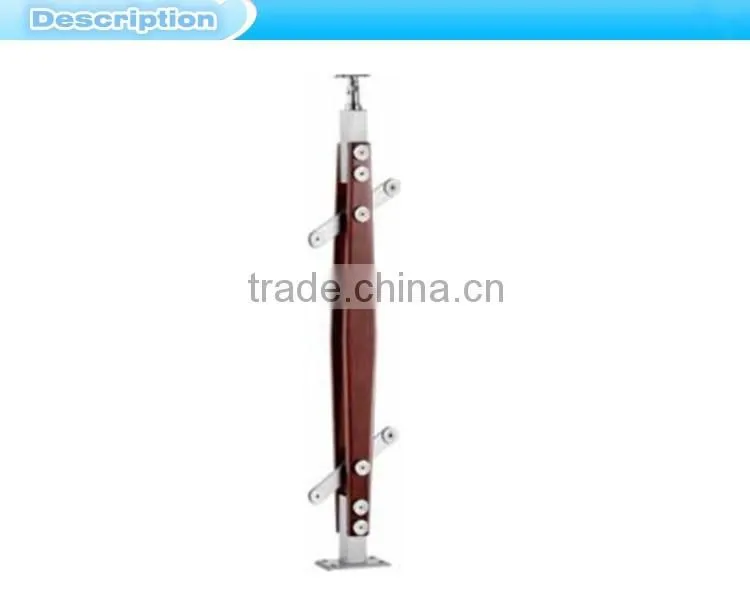baluster stainless steel outdoor wood railing