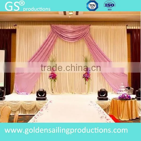 Pipe and drape system, backdrop pipe and drape for wedding