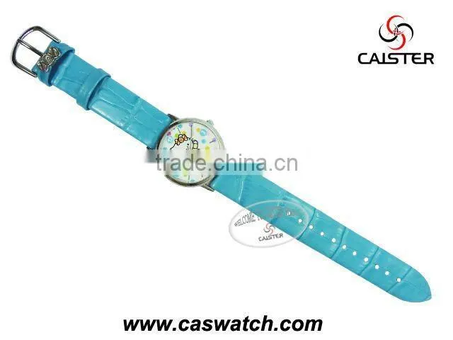 cheap kids gift watches fashion child watches custom leather watch small face watch custom kids hello kitty leather watch