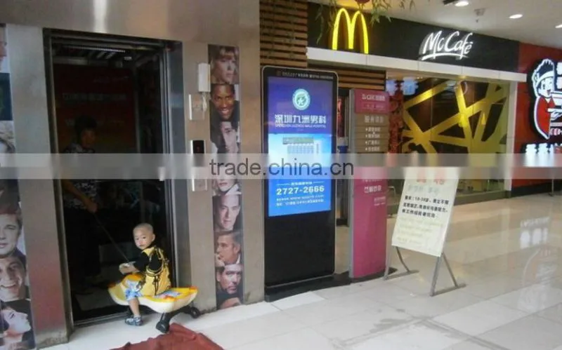 32" 42" 46" 47" 55" 65" 70" 82" 84" high resolution shopping mall advertising LCD indoor stand alone advertising display