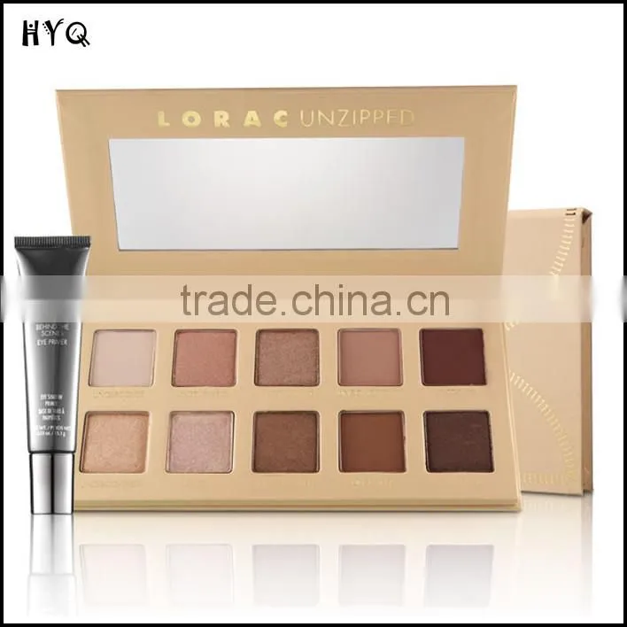 LORAC PRO PALETTE 16 colors smoky makeup eyeshadow palette + Eye base set