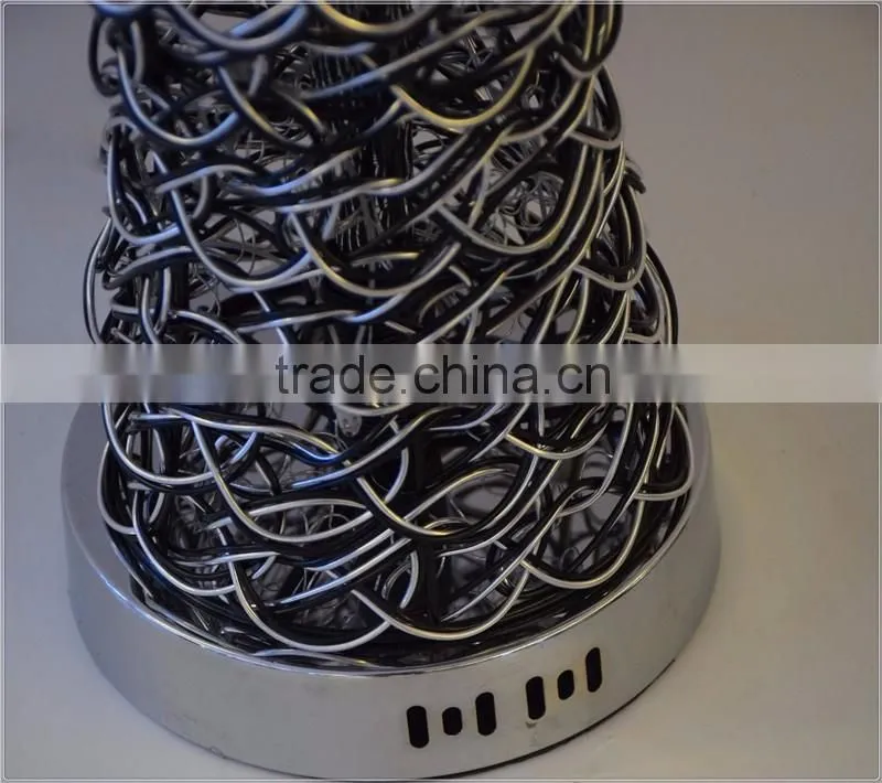 indoor decoration aluminum led table lamp wire lamp fashionable design