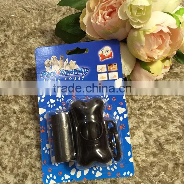 biodegradable plastic dog waste bag dispenser and refills