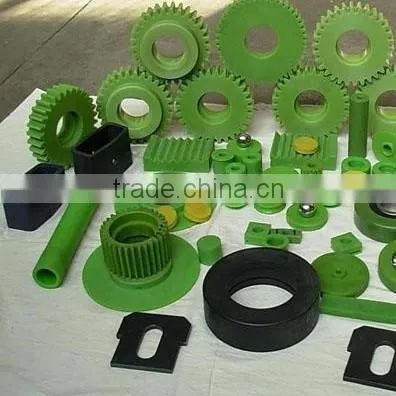 PTFE wear-resistant nylon adding MOS2 cargo self-lubricating properties, low wear resistant level PA6 / PA66