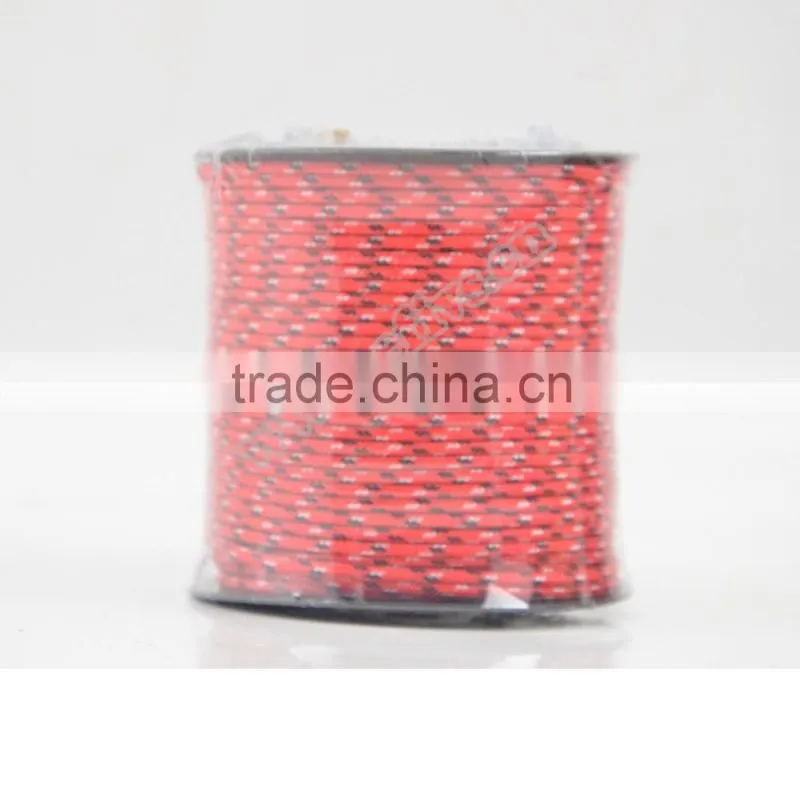 NEW!! hot selling 2mm 3 inner paracord for bracelet and camping equipment