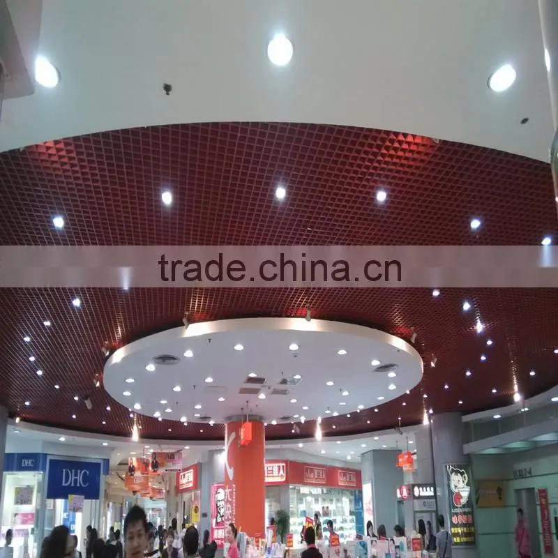 Fireproof aluminum metal pop ceiling design in ghana