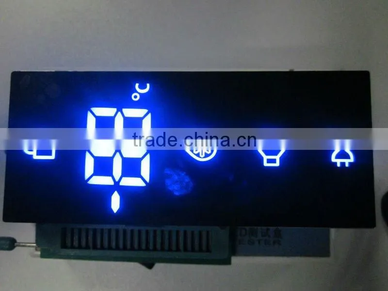 customized five digital led display screen for DVD