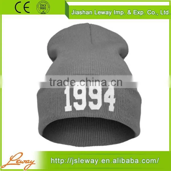 Hot-selling fashion slouchy beanie knitting pattern