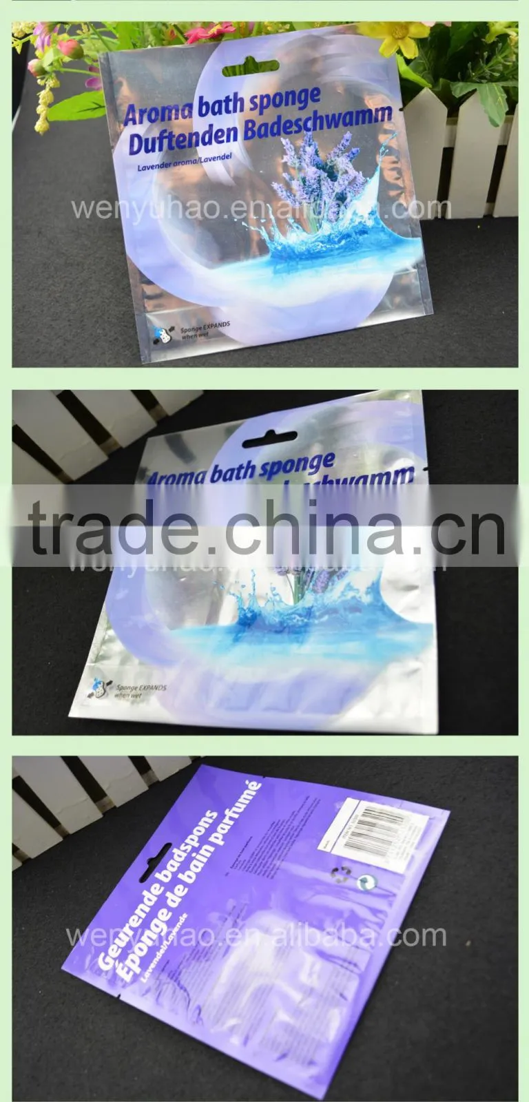 Plain Aluminum Foil Bag With Window And Zipper