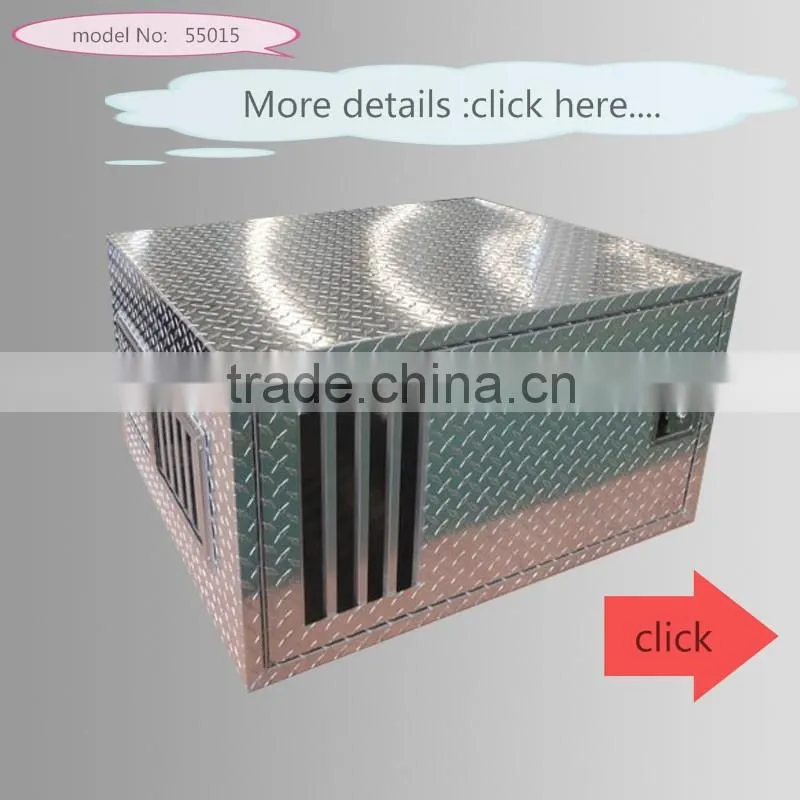 Aluminum truck tool box dog box for pickup