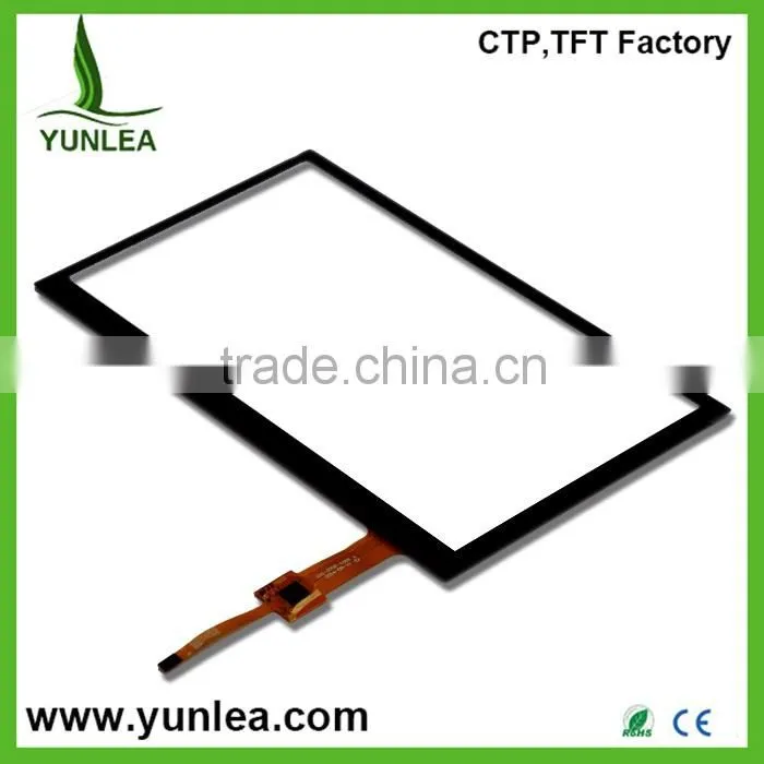 USB/I2C interface 2-10 touch points custom capacitive touch panel