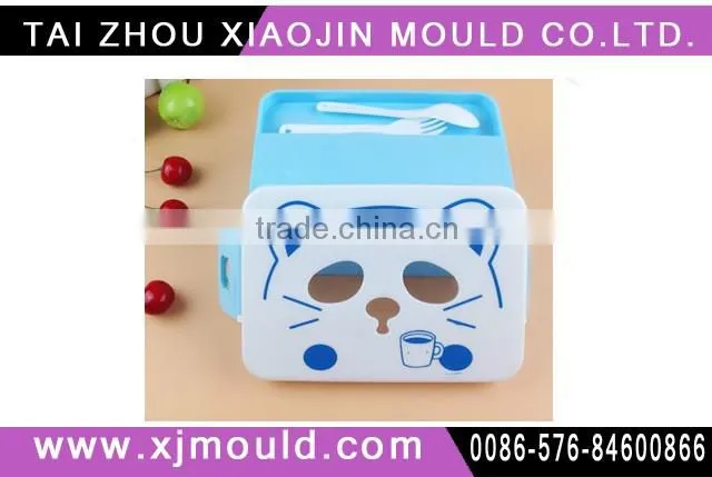 reday multiple tank lunch box products for selling , cartoon panda student lunch box , family trip /picnic food storage box