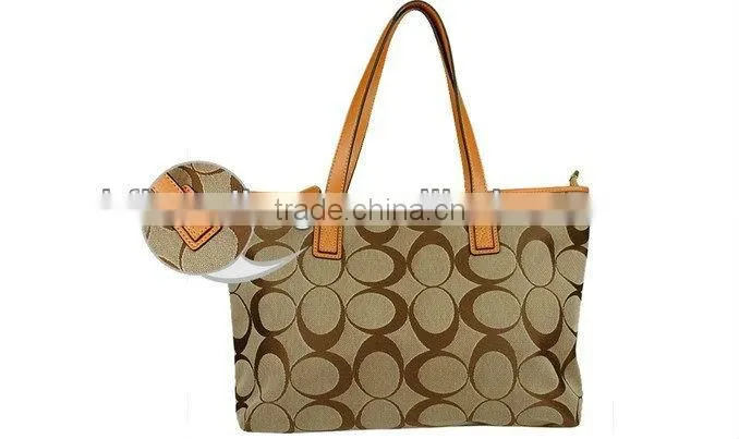 Fashional cute black synthetic ladies leather handbag