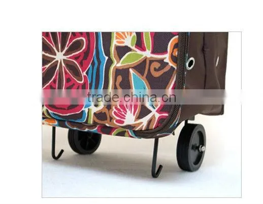 Hot style!foldable shopping bags shopping trolley bag