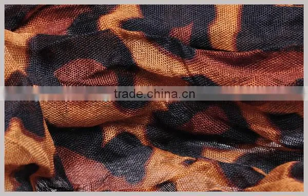 Animal Print Pendant Scarf Leopard style