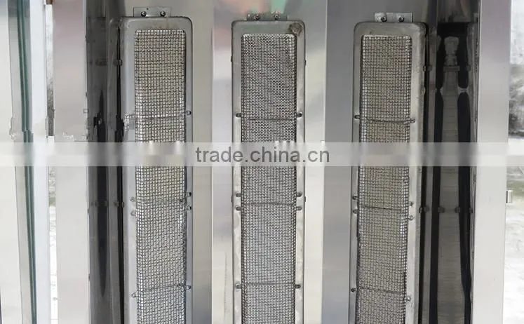 China hot!Smokeless environmental friendly meat barbecue grill machine with gas heating