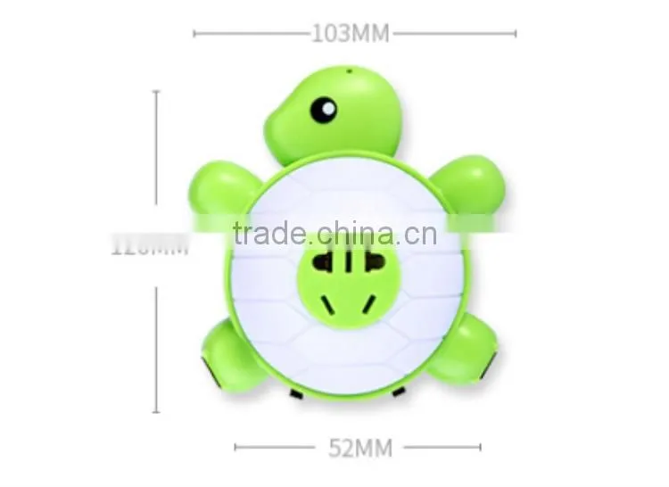 Multifunction Double USB charging jacks voice control led Lamp