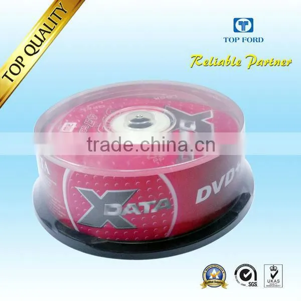 Blank DVD-R 16X with 1-2 Colors Printing bulk packing -2