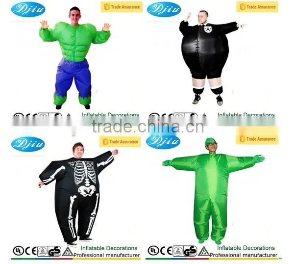 Superman Returns Costume Electronic Inflatable Muscle Inflato-Suit Halloween