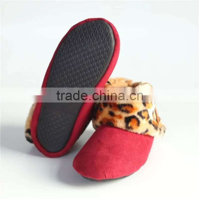 Sex ladies slipper microsuede boots with button