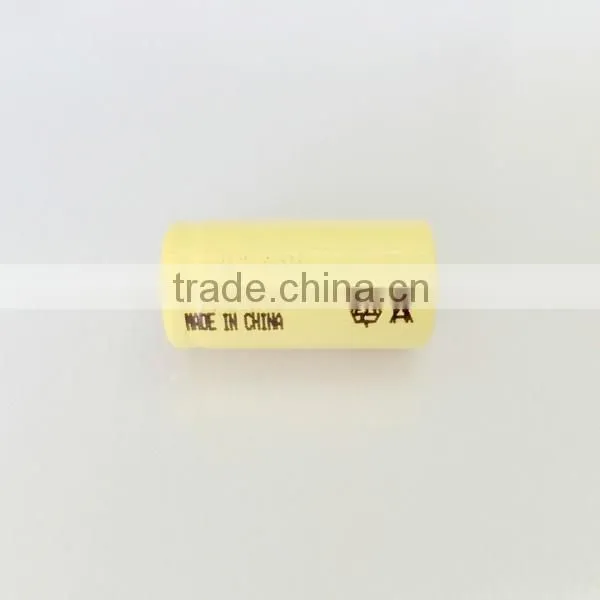 1.2v ni-cd 2/3AA 250mah rechargeable battery